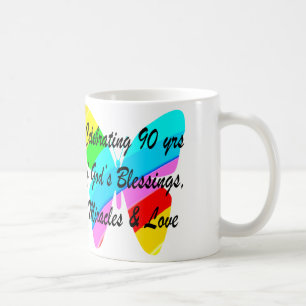 90. GEBURTSTAG TASSE