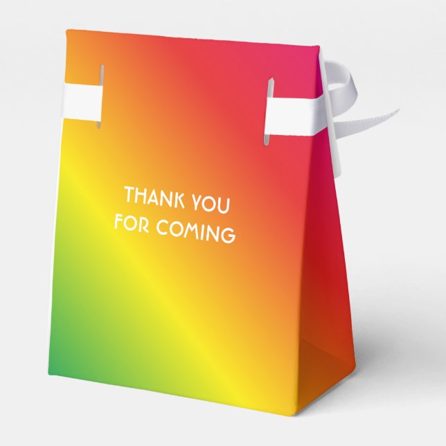 90. Geburtstag Welten Beste Fabelous Regenbogen Geschenkschachtel (Rückseite)