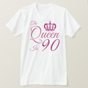 90. Geburtstagskönigin T-Shirt