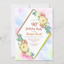 90. Geburtstagsparty