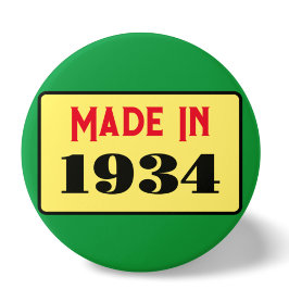 90. Geburtstagsparty geboren 1934 90 Button