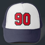 90. Geburtstagsparty Trucker Hat Truckerkappe<br><div class="desc">90th Birthday Party Hat for a man turning 90 years</div>