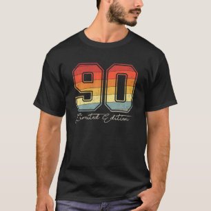 90 Jahre alt ist mein 90. Geburtstag Retro Vintag T-Shirt
