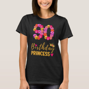 90 Jahre alte Blume der Prinzessin ist meine 90. T-Shirt