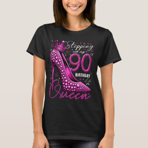 90 Jahre alte Geschenke High Heels Stechen in mein T-Shirt