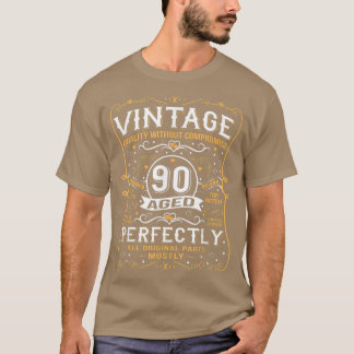 90 Jahre alte Geschenke Vintag Geboren 1932 Classi T-Shirt