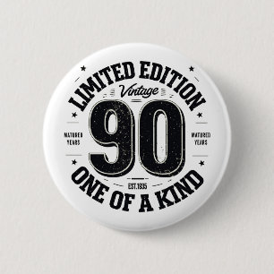 90 Jahre alte Geschenke Vintage 1935 limitierte Au Button