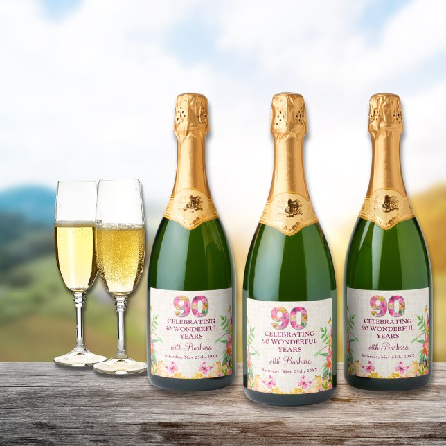 90 Jahre Blume Schmetterling 90. Geburtstagswäsche (Von Creator hochgeladen)