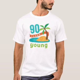 90 Jahre junge Geburtstags-Geschenk- T-Shirt