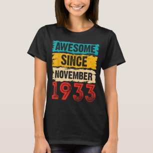 90 Jahre Phantastisch seit November 1933 90. Gebur T-Shirt