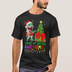 90 Jahre Phantastischer Dinosaurier 90. Geburtstag T-Shirt