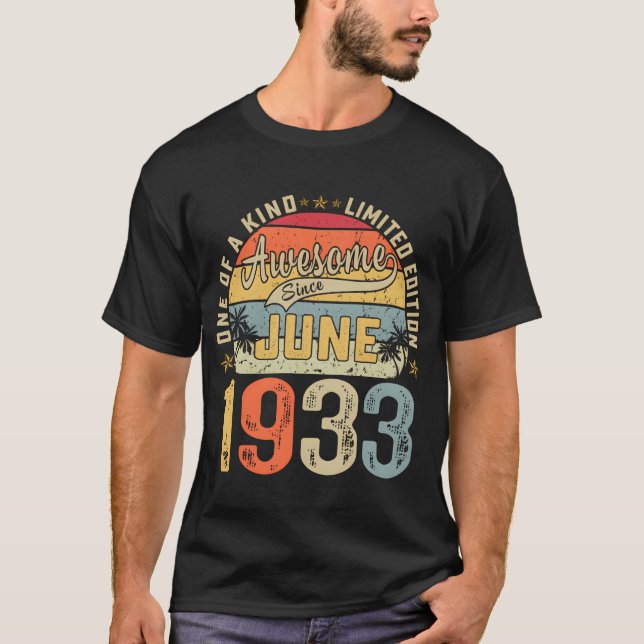 90. Juni 1933 90. Mädchen T-Shirt (Vorderseite)