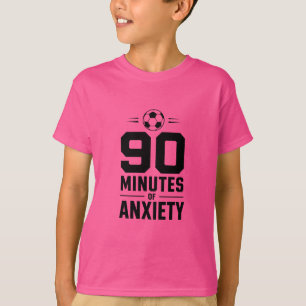 90 Minuten Angst T-Shirt – Fußballfan