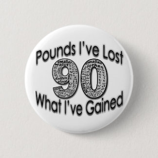 90 Pfund verlorene Knopf- Button