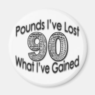 90 Pfund verlorenes Magnet