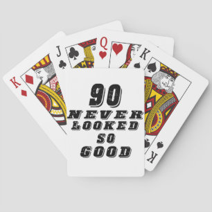 90 sahen noch nie so gut aus spielkarten