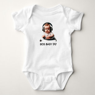90er Baby DJ Body Anzug Strampler