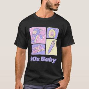 90er Baby Vintage Retro Stil T-Shirt