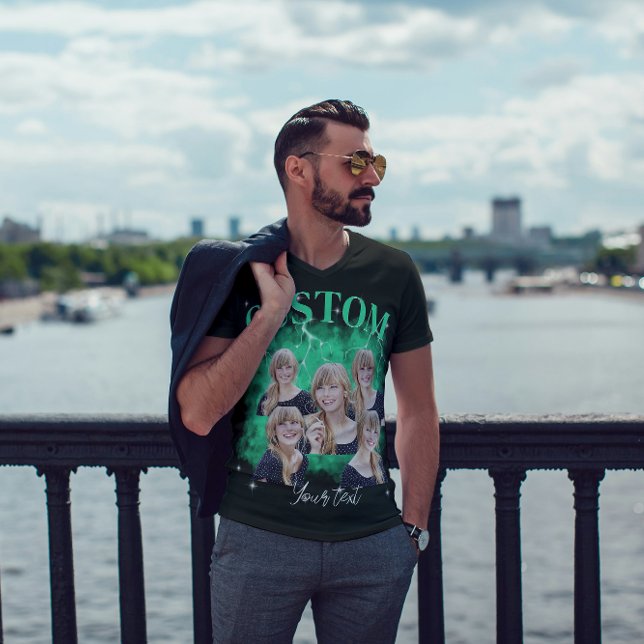 90er Bootleg Rap Tee Custom Foto T - Shirt (Von Creator hochgeladen)