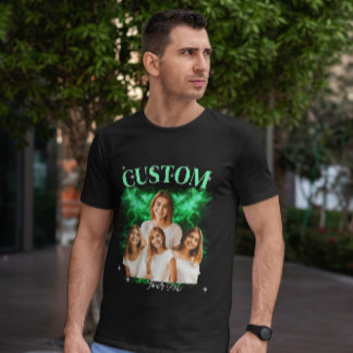 90er Bootleg-Shirt Rap-Stil Vintage Custom-Shirt T-Shirt