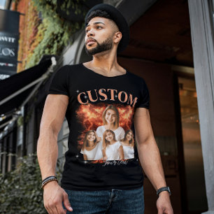 90er Bootleg-Shirt Rap-Stil Vintage Custom-Shirt T-Shirt
