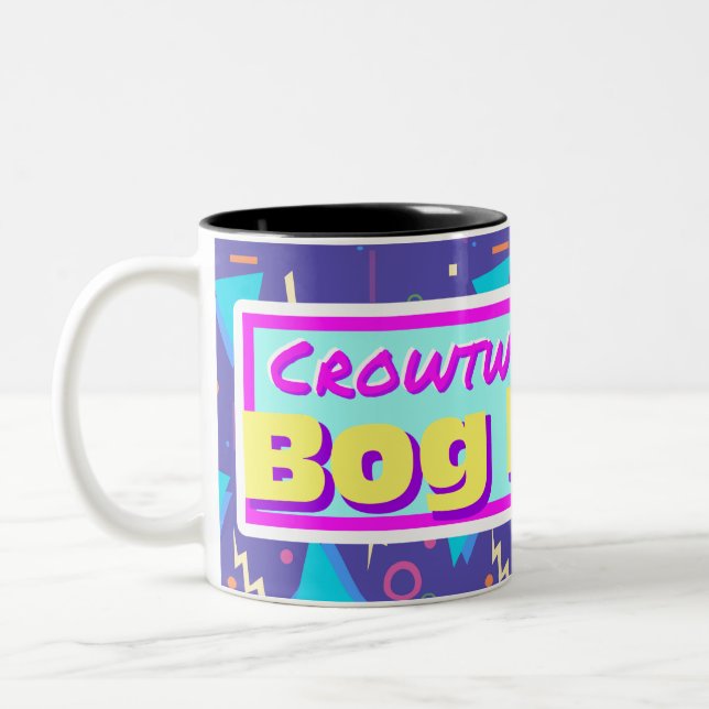 90er CrowTwig und Lucky Zweifarbige Tasse (Links)