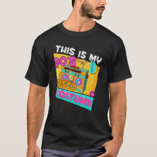 90er Disco-Kostüm der 90er Jahre Musik Retro 90er T-Shirt
