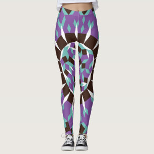 90er Disco-Party Leggings