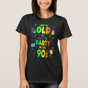 90er Frauen Rave-Outfit & 1990er Fancy Dress 3 T-Shirt