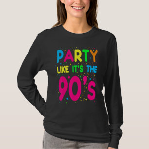 90er Frauen Rave-Outfit & 1990er Fancy Dress T-Shirt