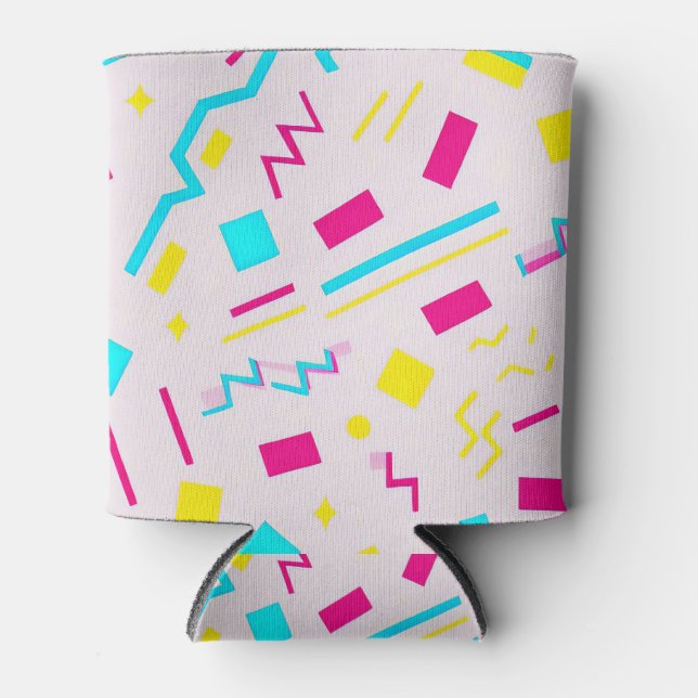 90er Hand Drawn Doodle Dosenkühler (Vorderseite)