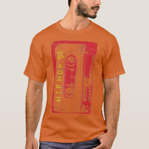 90er Hip Hop DJ Rap Mixtape Retro Kasseette T-Shirt