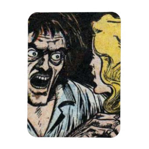 90er Horror Vintage Comicen für Comic-Buchliebhabe Magnet
