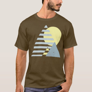 90er-Jahre-Gebirge Gelb T-Shirt