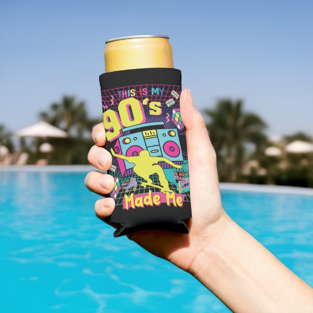 90er Jahre Hip Hop Vibes Retro machte mich Selters Dosenkühler (In Situ Pool)