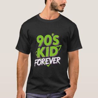90er Jahre Kid Forever T - Shirt | Retro Vintag No