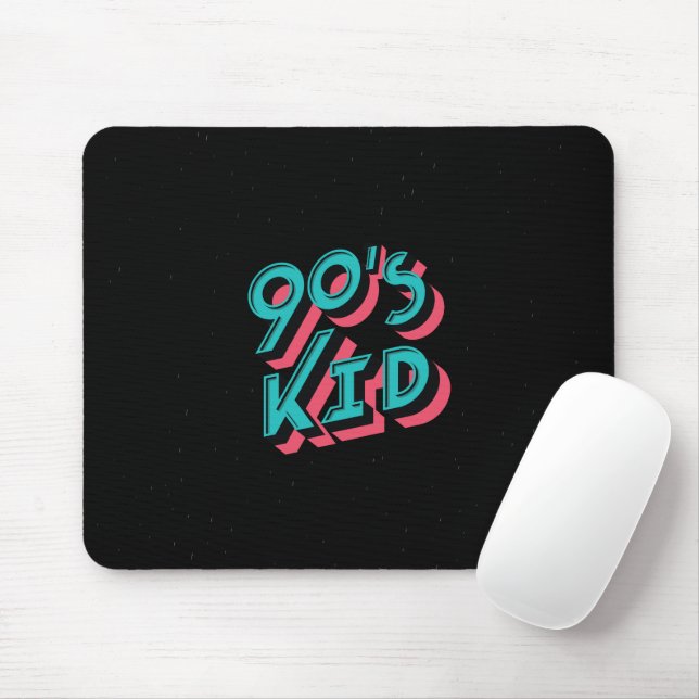 90er-Jahre-Kind Mousepad (Mit Mouse)