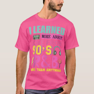 90er Jahre Rb Music For Men Women Girl Rnb Lover R T-Shirt