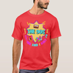90er Jahre Scherz Retro 1990 Disco-Geschenk T-Shirt