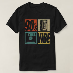 90er Jahre Vibe 1990er Fashion 90 Theme Party 90er T-Shirt