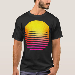90er Jahre Vintager Sun Retro T-Shirt