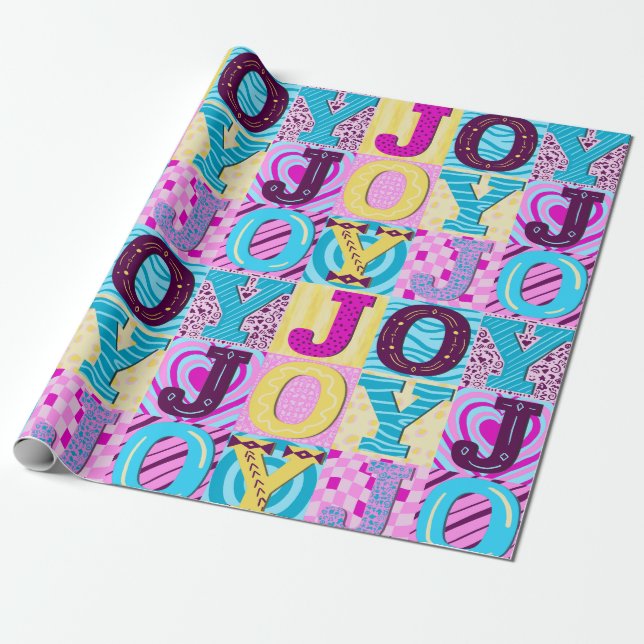 90er Joy Geschenkpapier (Ungerollt)