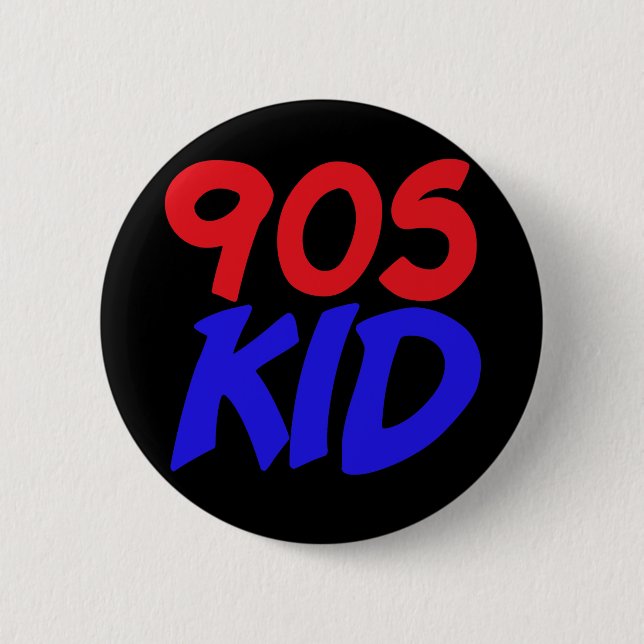 90er-Kind Button (Vorderseite)