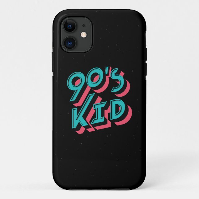 90er-Kind  Case-Mate iPhone Hülle (Rückseite)