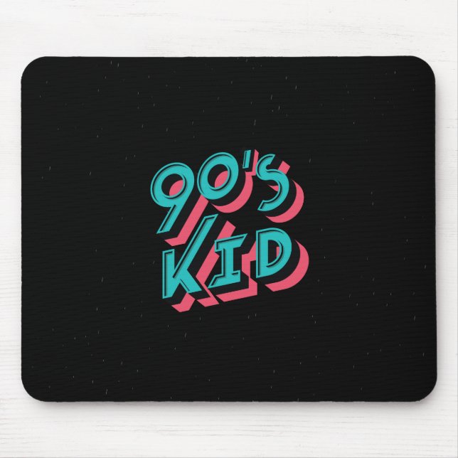 90er-Kind  Mousepad (Vorne)