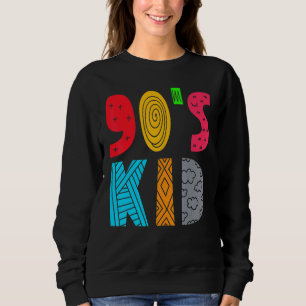 90er-Kind-Outfit Frauen Männer Vintage Retro 2 Sweatshirt