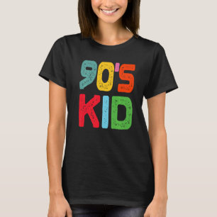 90er-Kinderkostüm Vintage Retro-Party T-Shirt