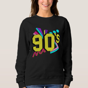 90er-Kostüm-Themenparty 90er-Outfit Retro-Party Sweatshirt
