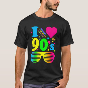90er Mädchen Style Retro Vintage Outfits Kleidung  T-Shirt