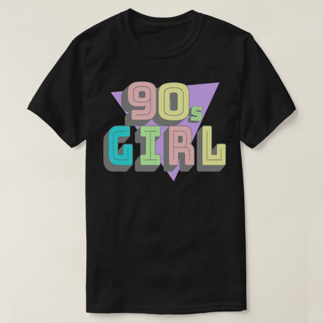 90er-Mädchen T-Shirt (Design vorne)